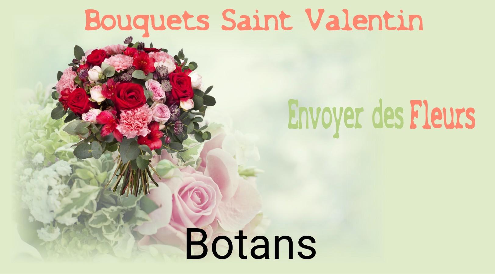 Roses de Saint-Valentin livrées à Botans